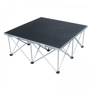 Lightweight 4'x4' Folding Portable Stage