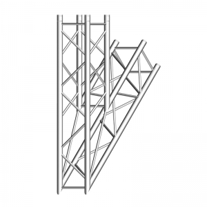 220mm square truss 2 way 45 degree corner connector